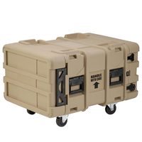 SKB 3SKB-R906U24T 6U Tan Roto Shock Rack 24 (61cm) Deep Rail To Rail
