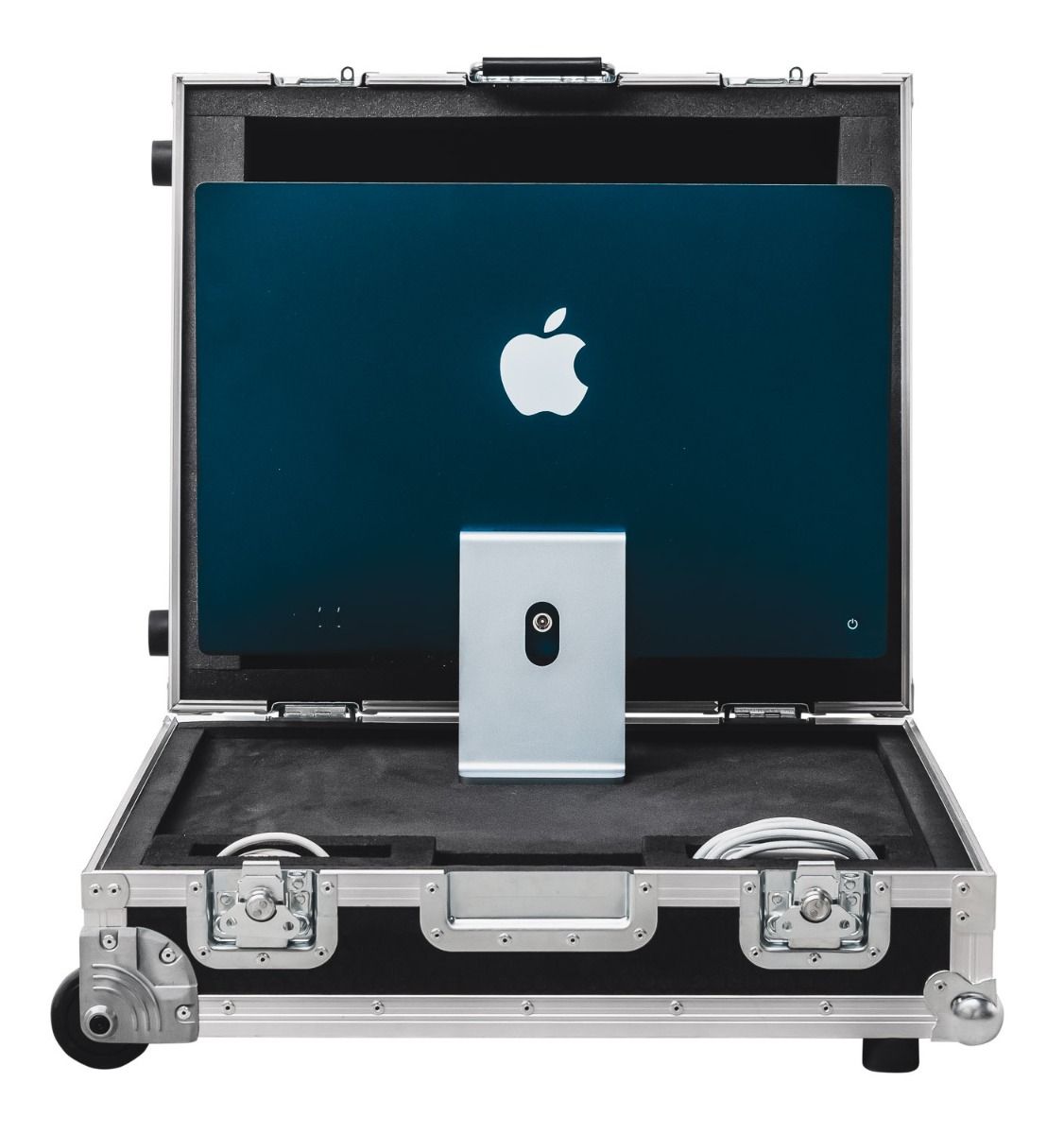Apple iMac 24 Inch Flight Case With Wheels 10