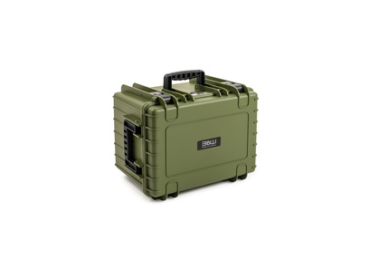 B&W Outdoor Case Type 5500 (PP.379) - Bronze Green - Case with Dividers