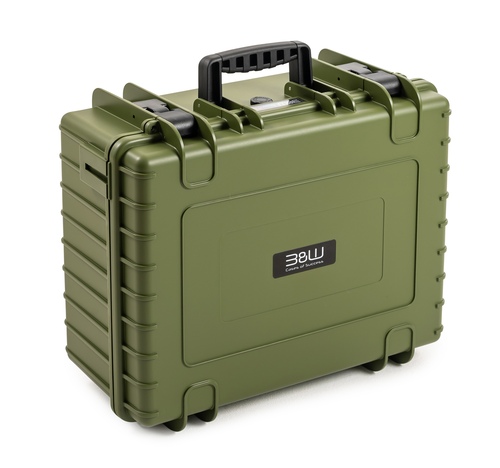 B&W Outdoor Case Type 6000 (PP.326) - Bronze Green - Case Empty