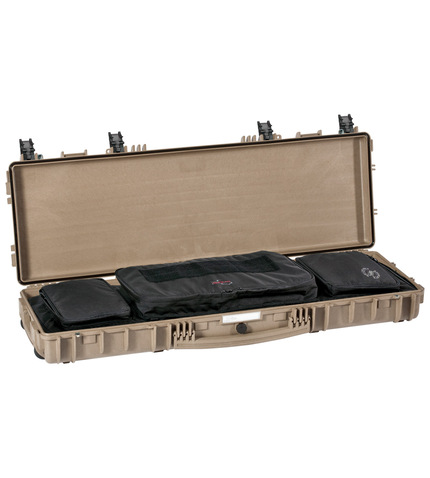 Explorer 11413.BGB Gun Case with Wheels - Tan