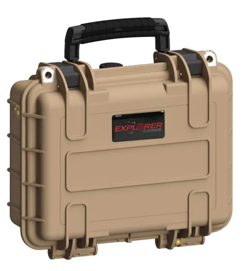 Explorer 2712HL Waterproof Case - Black Front