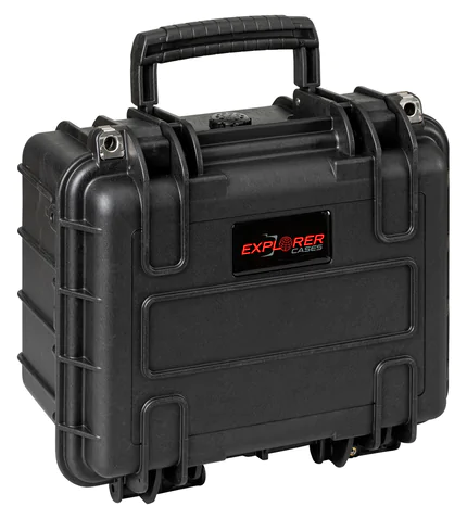 Explorer 2717HL Waterproof Case - Black Front