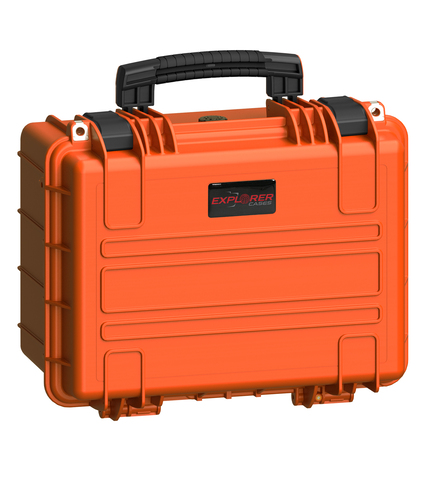 Explorer 3823HL Waterproof Case - Black Front