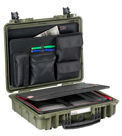 Explorer 4412HL.B C Case with Laptop Bag: Interior View