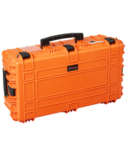 Explorer 7626HL Case With Wheels - Black Front