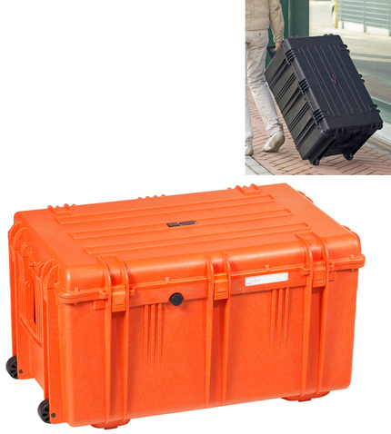 Explorer 7641 Case With Wheels - Front Standing