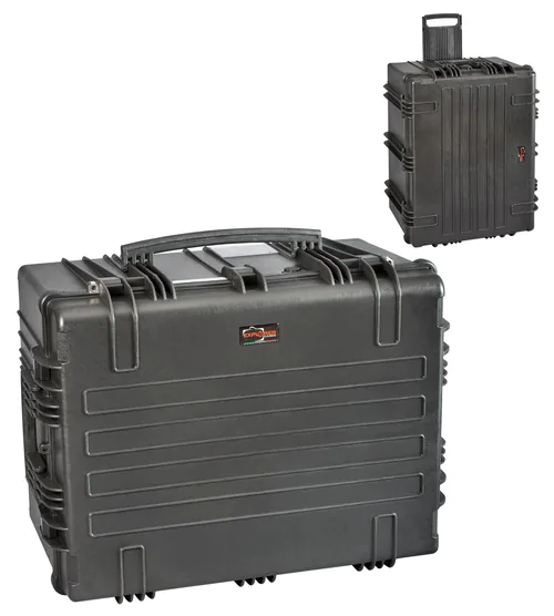 Explorer 7745 Waterproof Case With Wheels - Front Standing