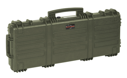 Explorer 9413 Waterproof Case With Wheels - Black Front