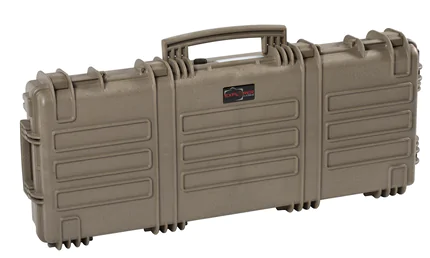 Explorer 9413 Waterproof Case With Wheels - Black Front