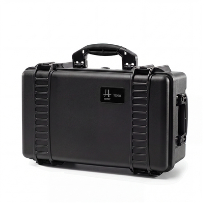 HPRC 2550W Waterproof Case With Wheels - Black Front