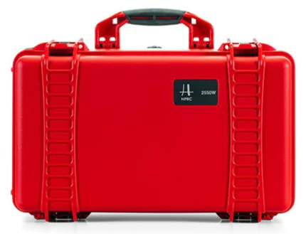 HPRC 2550W Waterproof Case With Wheels - Black Front