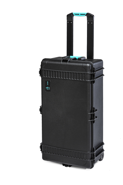 HPRC 2745W Case with Wheels - Black / Blue Bassano - Case with Foam