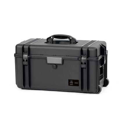 HPRC 4300W Case with Wheels - All Black - Case with Dividers