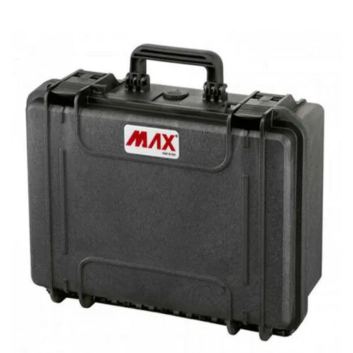 Max Case MAX380H160 - Black - Case with Dividers and Lid Organiser