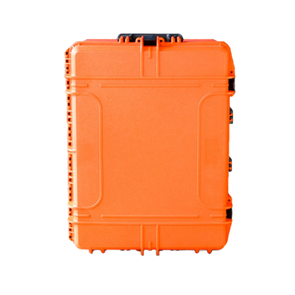 Max Case MAX620H340TR with Wheels and Retractable Handle - Orange - Case Empty