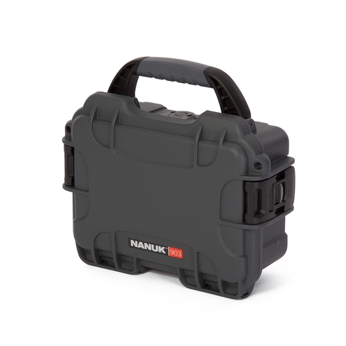 Nanuk 903 Case - Graphite - Case with Foam