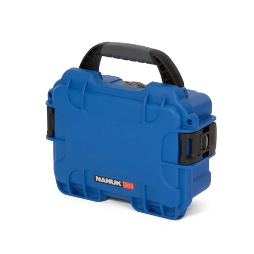 Nanuk 903 Case - Blue - Case with Foam