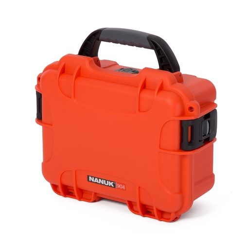 Nanuk 904 Case - Orange - Case Empty