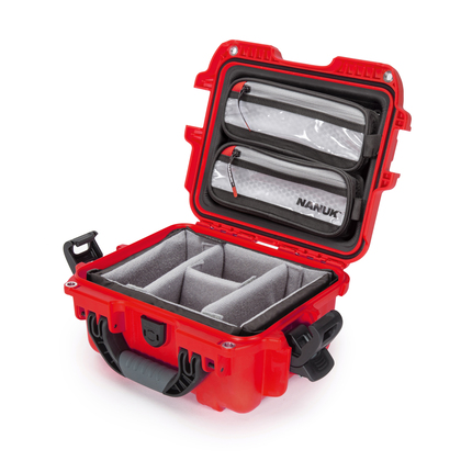 Nanuk 905 Pro Photo Kit Camera Case - Red