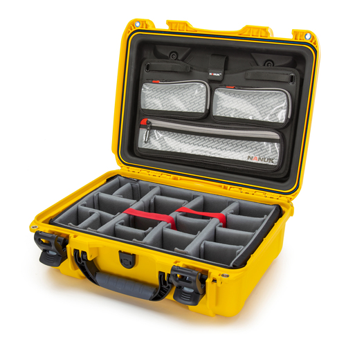 Nanuk 925 Camera Case Pro Photo Kit - Yellow