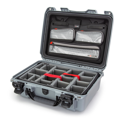 Nanuk 925 Camera Case Pro Photo Kit - Silver