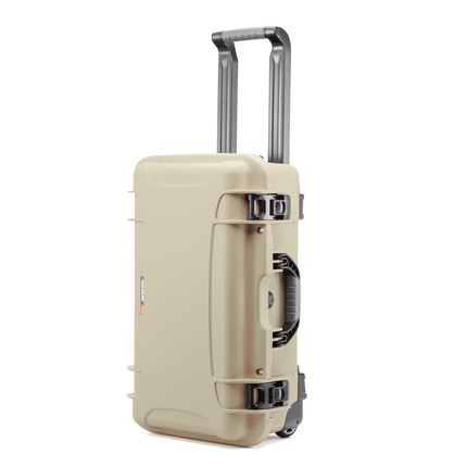 Nanuk 935 Case standing up with telescopic handle extended - Black