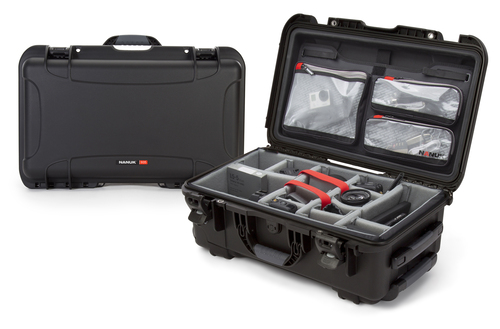 Nanuk 935 Camera Case Pro Photo Kit with Wheels - Black