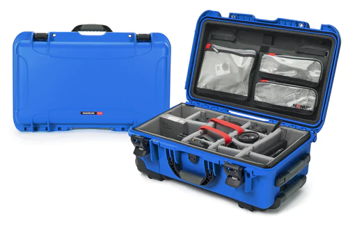 Nanuk 935 Camera Case Pro Photo Kit with Wheels - Blue