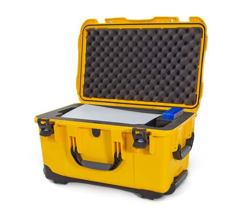 Nanuk 938 Case with Wheels for Playstation 5 (PS5) Console - Yellow