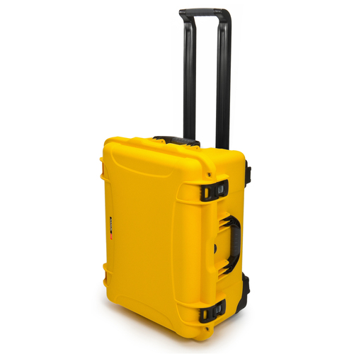 Nanuk 950 Case with Wheels - Yellow - Case with Dividers and Lid Organiser
