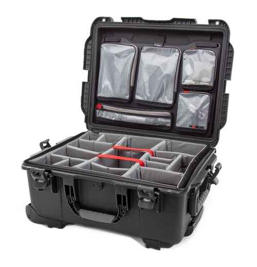 Nanuk 955 Pro Photo Kit - Camera Case With Wheels - Black
