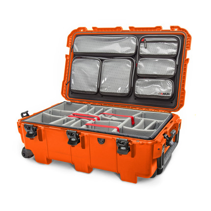 Nanuk 962 Pro Photo Case with Wheels - Orange