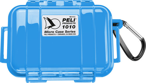 Peli 1010 Micro Case - Solid Blue - Case Empty