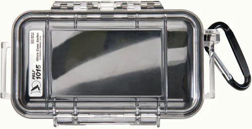 Peli 1015 Micro Case - Clear Black