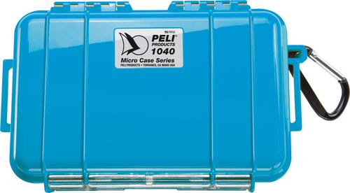 Peli 1040 Micro Case - Solid Blue - Case Empty