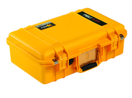 Peli 1485 Air Case - Yellow - Case with Foam