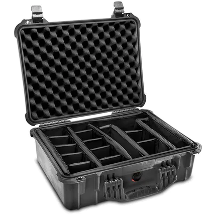 Peli 1520 Case With Dividers SPECIAL OFFER - Black