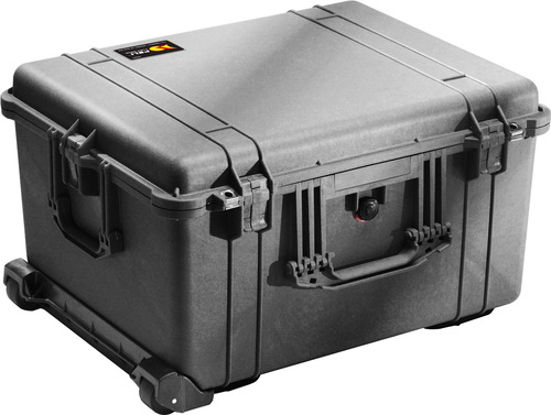 Peli 1620 Case with Wheels - Black - Case with Dividers