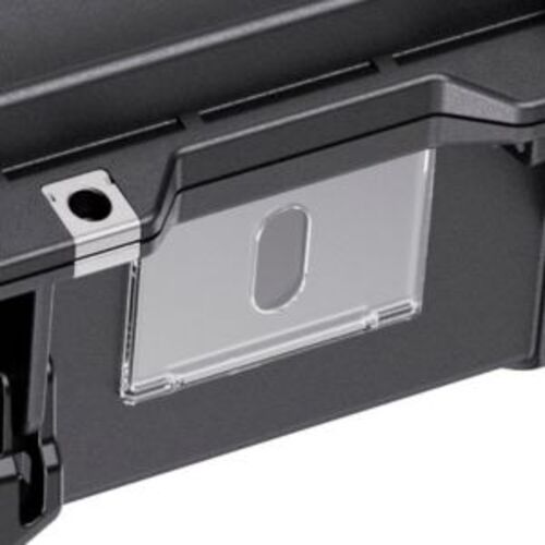 REMOVABLE CARD HOLDER WITH FRONT OR SIDE PLACEMENT