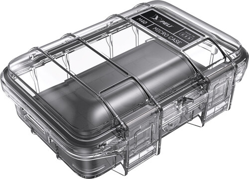Peli M40 Micro Case - Clear Black