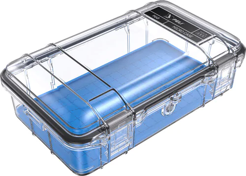Peli M60 Micro Case - Clear Blue 