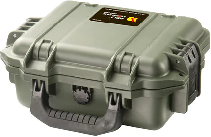 Peli Protector iM2050 Waterproof Case - Black - Exterior View (Laid Flat)
