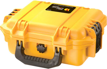 Peli Protector iM2050 Waterproof Case - Black - Exterior View (Laid Flat)