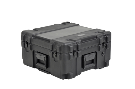 SKB rSeries 2222-12 Case with Wheels - Black - Case with Cubed Foam