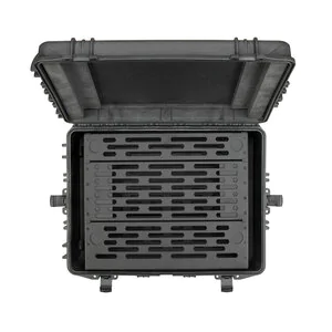 A-RACK2U-MAX620H250TR 19” shock mount rack case 2U