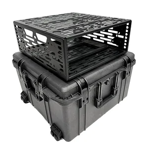 A-RACK6UMAX615TR 19” Shock Mount Rack Case 6U 