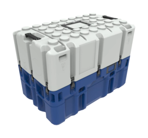 Aegis AE10060-40.35 Rotomoulded Case: Grey and Navy Colour