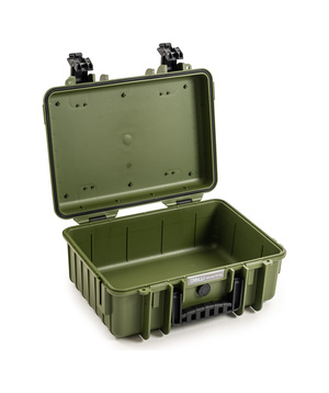 B&W Outdoor Case Type 500 (PP.23) - Bronze Green - Case Empty
