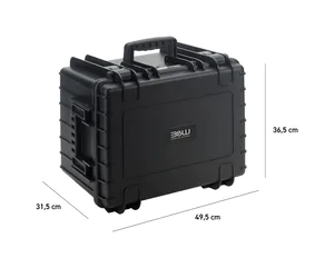 B&W Outdoor Case Type 5500 (PP.379) - Yellow - Case Empty